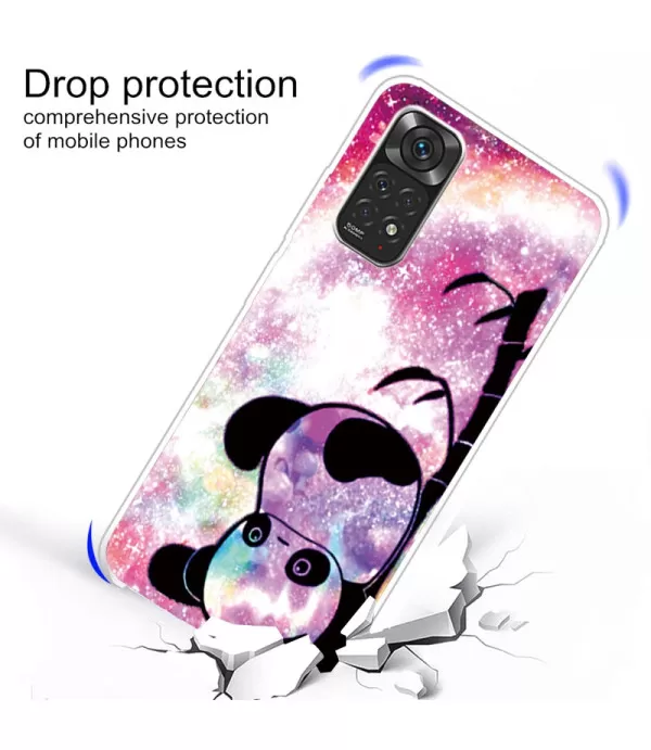 Panda dizajn zaštitna maska Xiaomi Redmi Note 11 4G