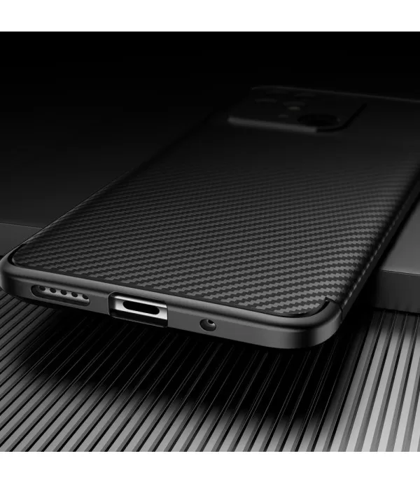 Carbon Fiber silikonska zaštitna maska Xiaomi Redmi 10C
