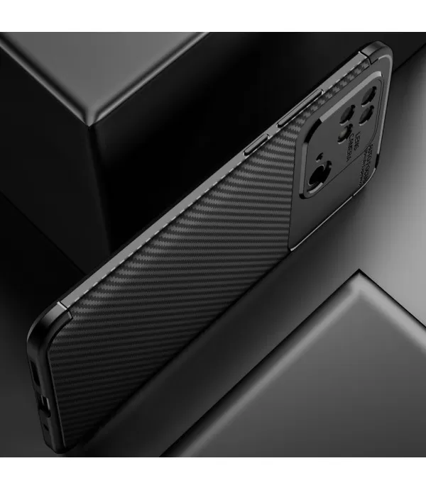 Carbon Fiber silikonska zaštitna maska Xiaomi Redmi 10C