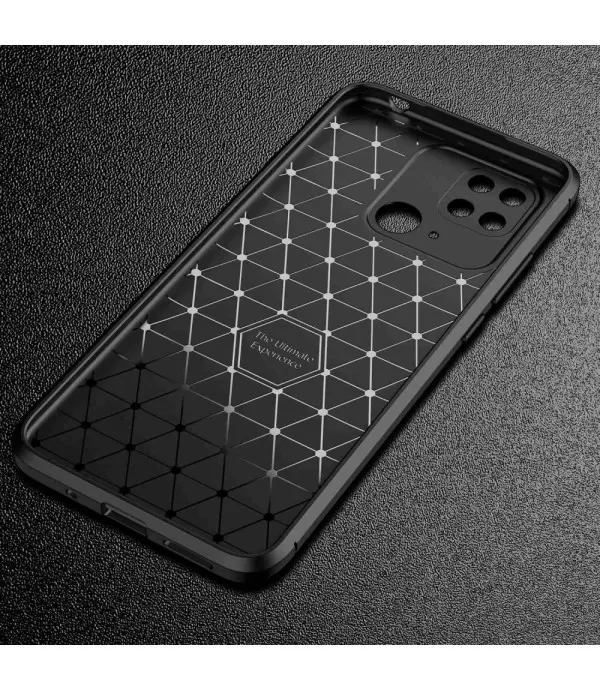 Carbon Fiber silikonska zaštitna maska Xiaomi Redmi 10C