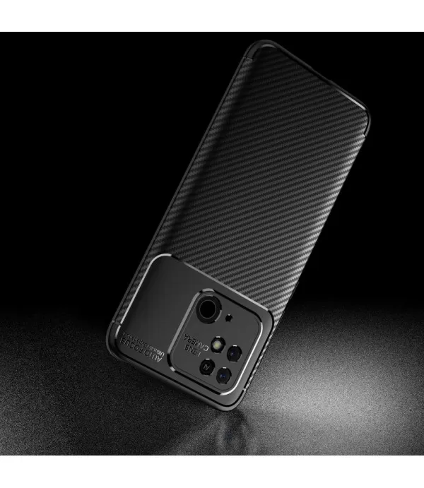 Carbon Fiber silikonska zaštitna maska Xiaomi Redmi 10C
