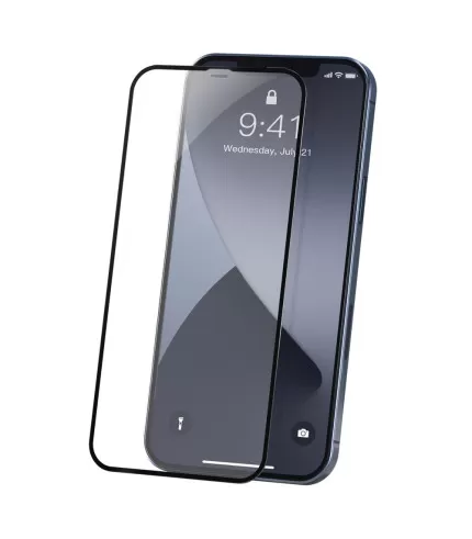 Baseus Soft Edge full glue zaštitno kaljeno staklo Apple iPhone 12 Pro Max