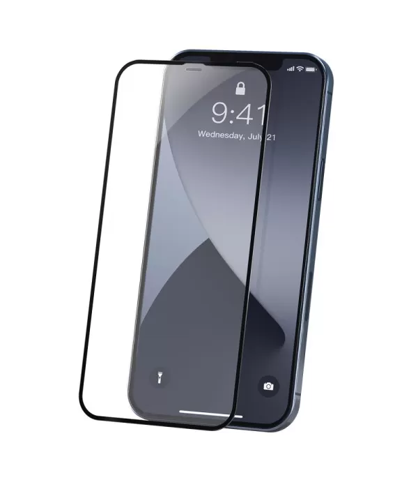 Baseus Soft Edge full glue zaštitno kaljeno staklo Apple iPhone 12 Pro Max