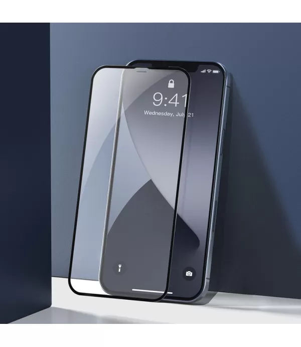 Baseus Soft Edge full glue zaštitno kaljeno staklo Apple iPhone 12 Pro Max