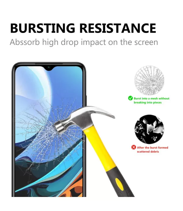 Premium silk print zaštitno kaljeno staklo Xiaomi Redmi 9T, Note 9 4G, Poco M3