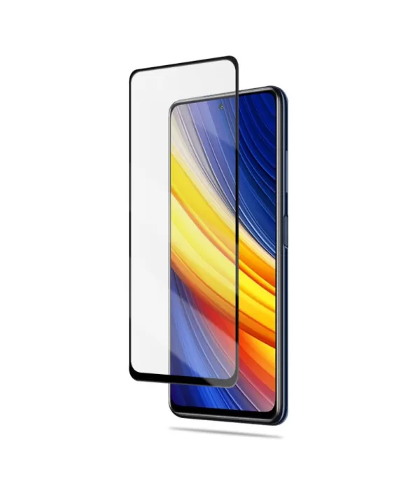 AMORUS Premium silk print zaštitno kaljeno staklo Xiaomi Poco X3