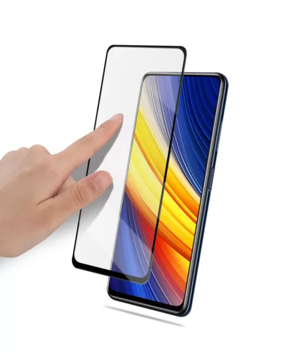 AMORUS Premium silk print zaštitno kaljeno staklo Xiaomi Poco X3