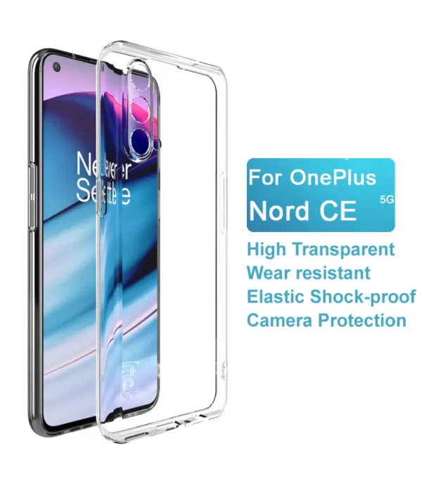 IMAK UX-5 silikonska zaštitna maska Oneplus Nord CE prozirna