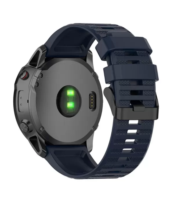 Silikonski remen za sat Garmin Fenix 5, 6, Forerunner 22mm bez brze kopče