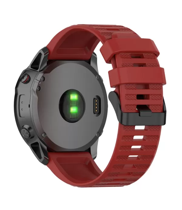 Silikonski remen za sat Garmin Fenix 5, 6, Forerunner 22mm bez brze kopče