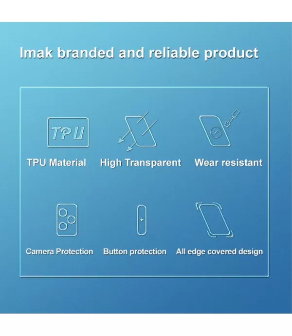 IMAK UX-5 silikonska prozirna maskica za Huawei Nova 10 4G