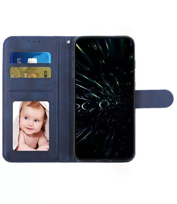 Crazy Horse prošivena preklopna torbica futrola Xiaomi 12 Lite 5G
