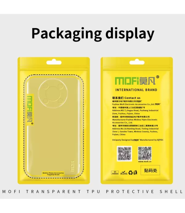 MOFI silikonska prozirna maskica za Huawei Nova Y90 4G