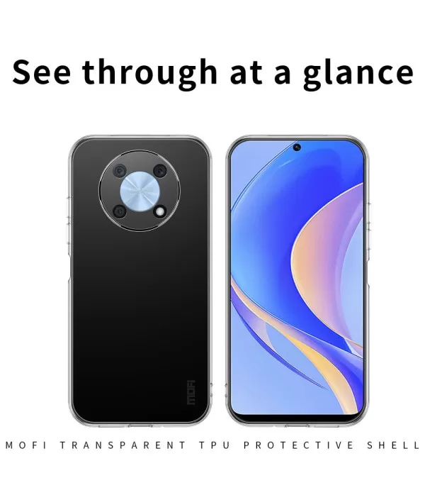 MOFI silikonska prozirna maskica za Huawei Nova Y90 4G