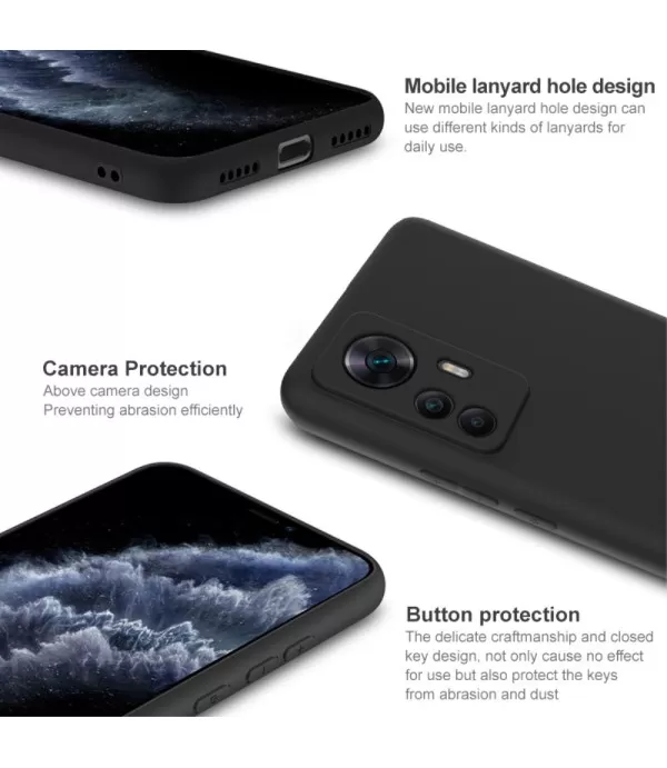 IMAK Premium UC-3 soft silikonska zaštitna maskica Xiaomi 12T