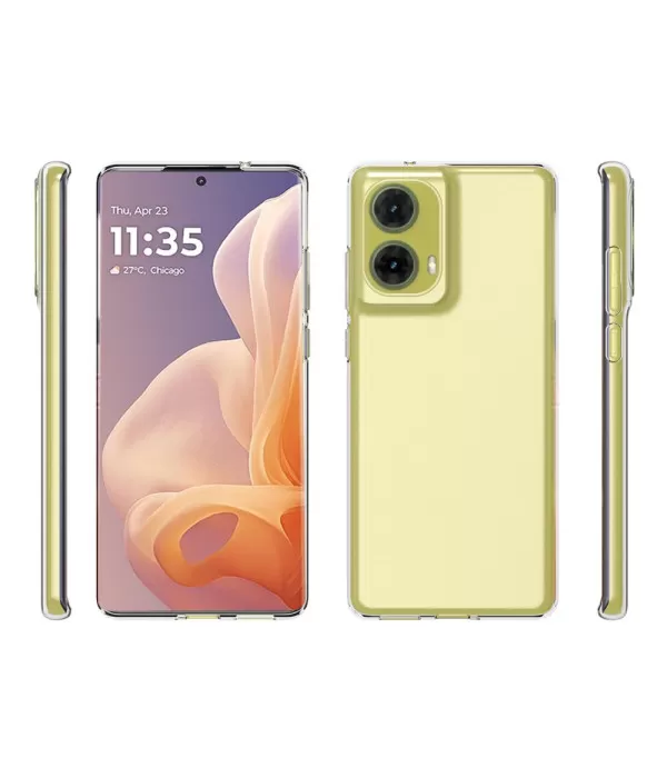 Silikonska prozirna maskica za Motorola G85 5G