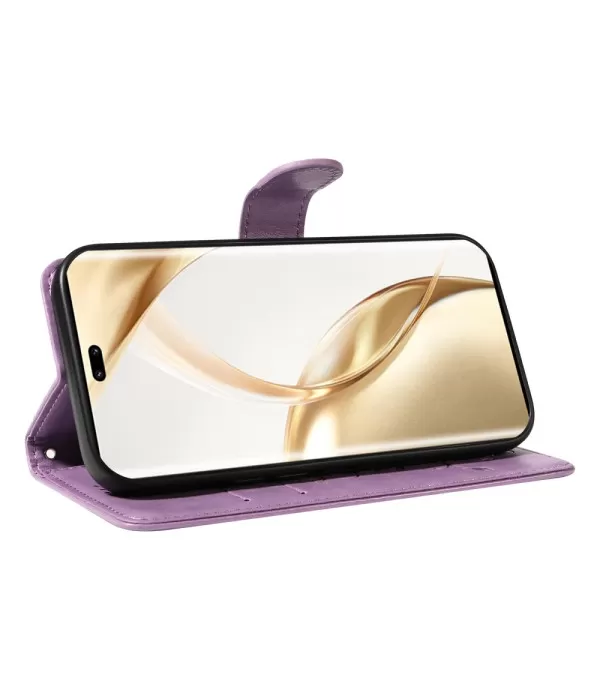 Cvijeće i Leptiri Dizajn Novčanik Preklopna Torbica Futrola za Honor 200 Pro