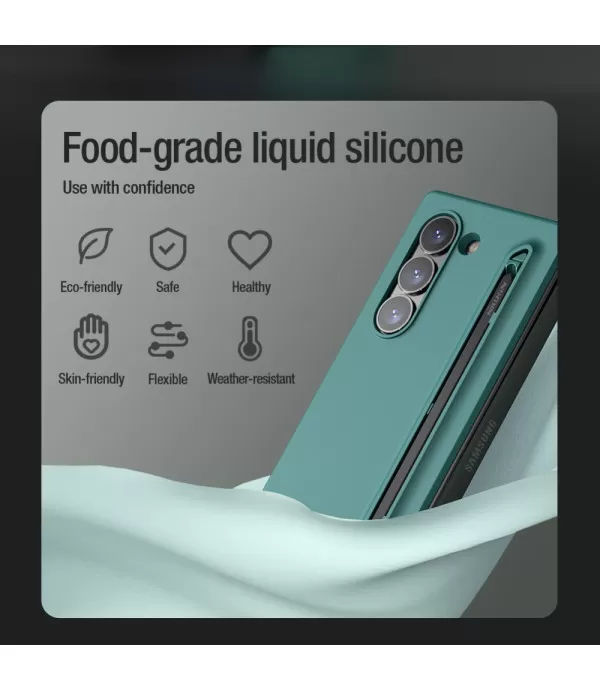 NILLKIN Flex Pure Maskica za Samsung Galaxy Z Fold6 5G