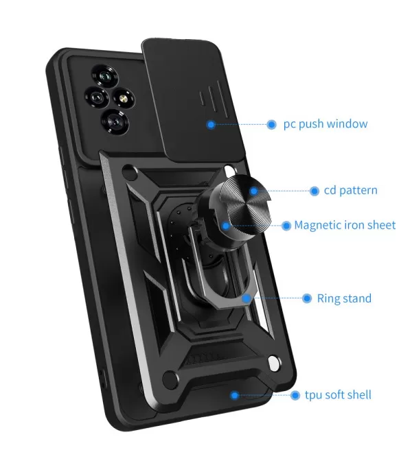 Kickstand zaštitna maskica za Honor 200