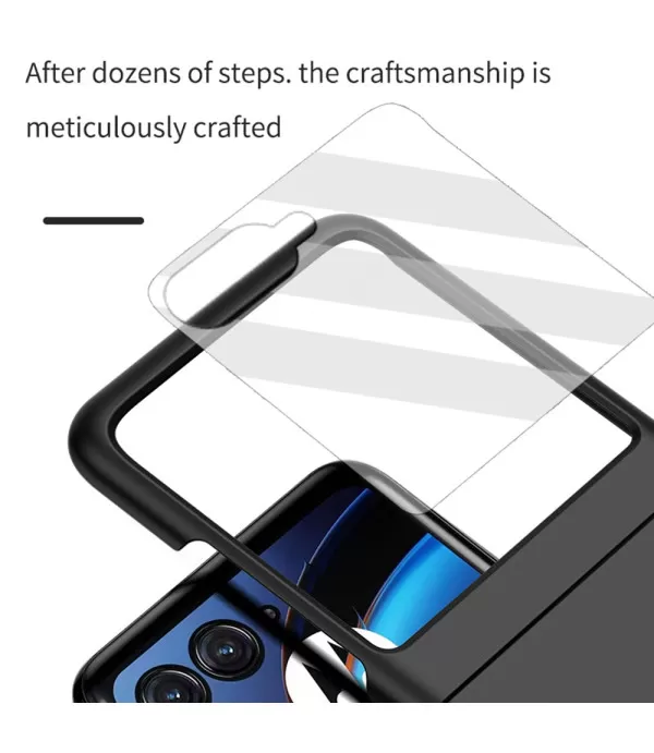 Preklopna plastična maskica za Motorola Razr 50 Ultra 5G