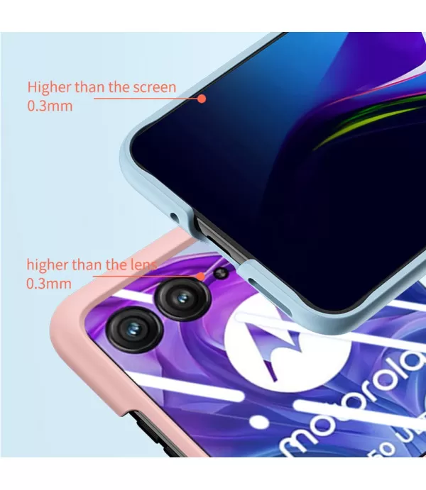 Preklopna plastična maskica za Motorola Razr 50 Ultra 5G