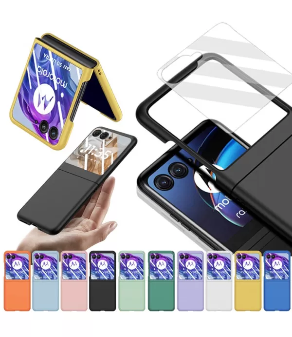 Preklopna plastična maskica za Motorola Razr 50 Ultra 5G
