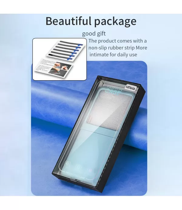 Preklopna plastična maskica za Motorola Razr 50 Ultra 5G