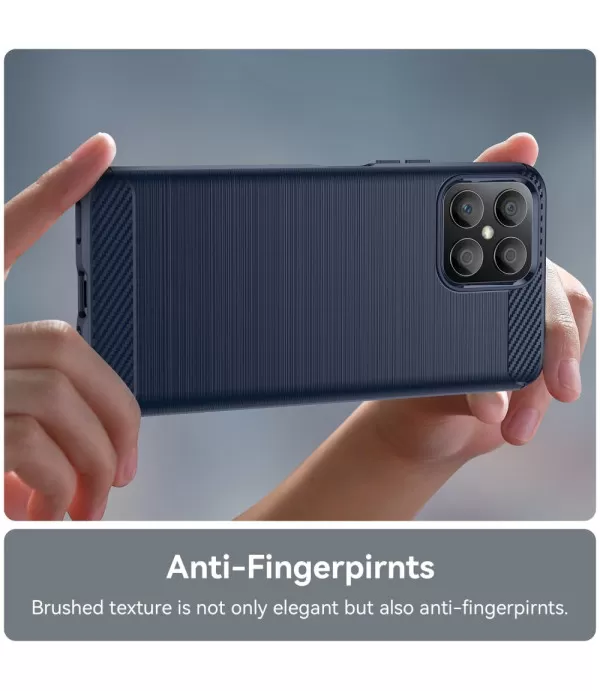 Carbon Brush silikonska zaštitna maska Honor X8 4G