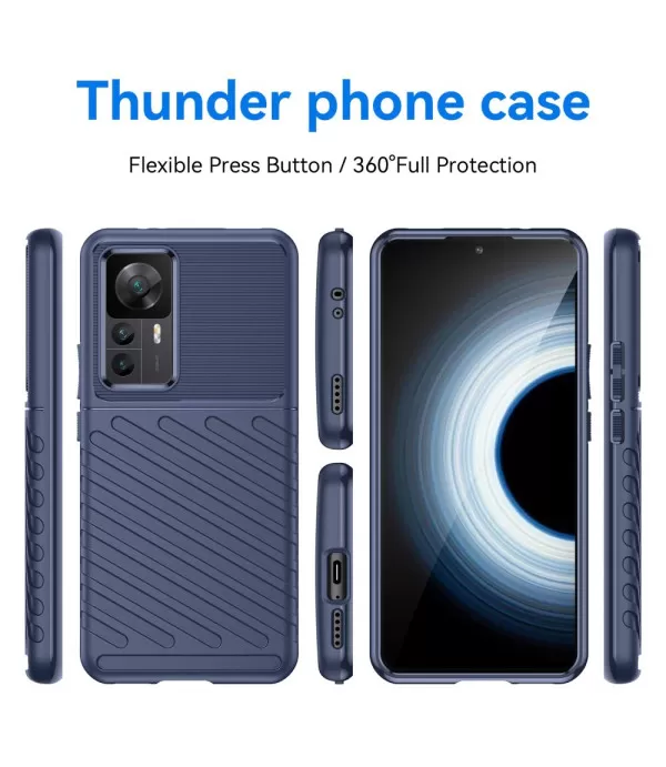 Thunder serija silikonska zaštitna maska Xiaomi 12T/12T Pro