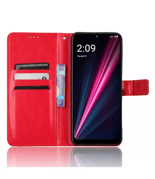 Crazy Horse preklopna kožna torbica futrola T-mobile T Phone Pro 5G