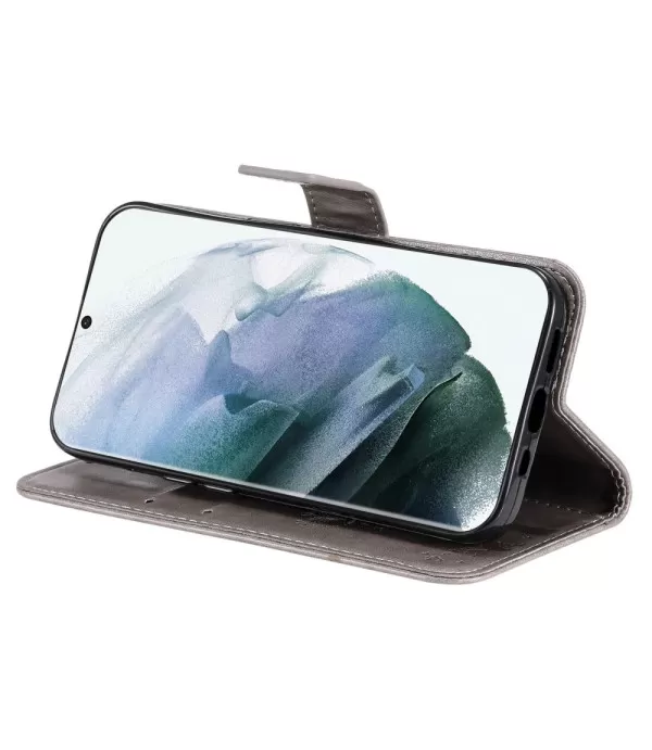 Leptir i cvijeće preklopna torbica futrola Samsung Galaxy S23 5G Ultra