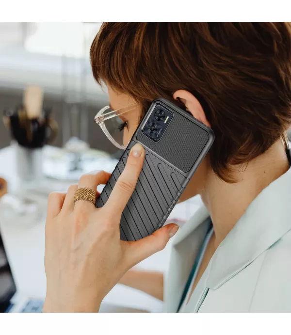 Carbon brush silikonska zaštitna maska Moto E22