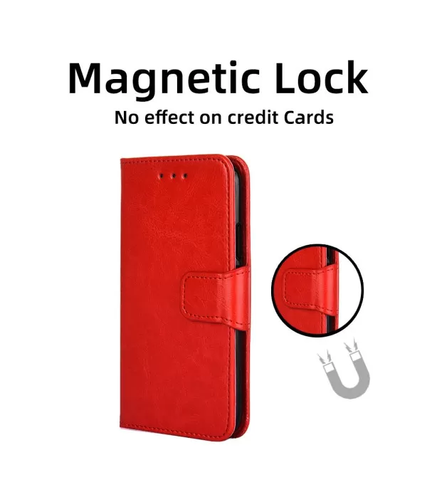 Crazy Horse preklopna torbica futrola Motorola Moto E22 4G