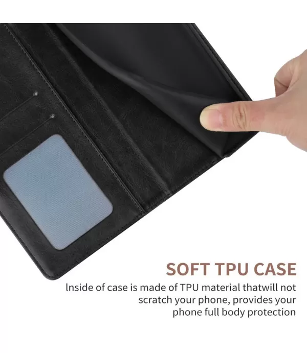 Crazy Horse preklopna torbica futrola Xiaomi Redmi Note 12 Pro 5G