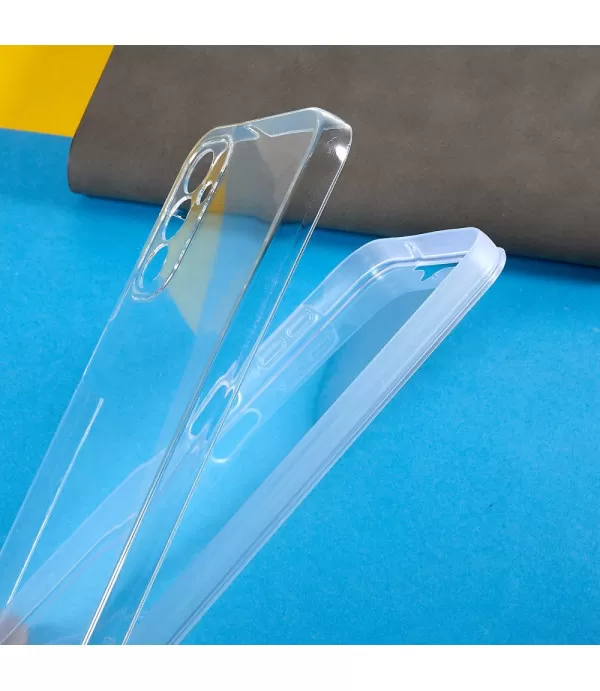 Obostrana prozirna silikonska zaštitna maska Samsung Galaxy A14 5G