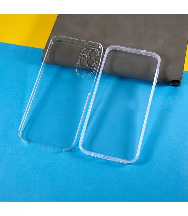 Obostrana prozirna silikonska zaštitna maska Samsung Galaxy A14 5G