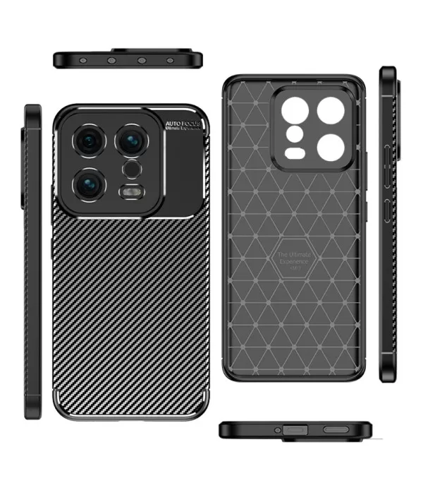Carbon Fiber silikonska zaštitna maska Xiaomi 13 5G