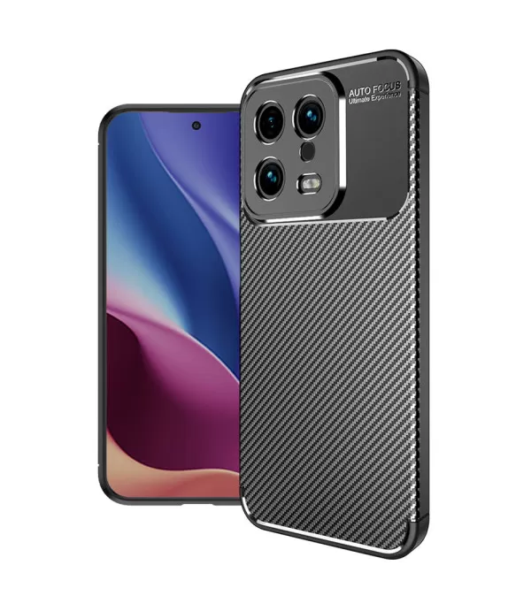 Carbon Fiber silikonska zaštitna maska Xiaomi 13 5G