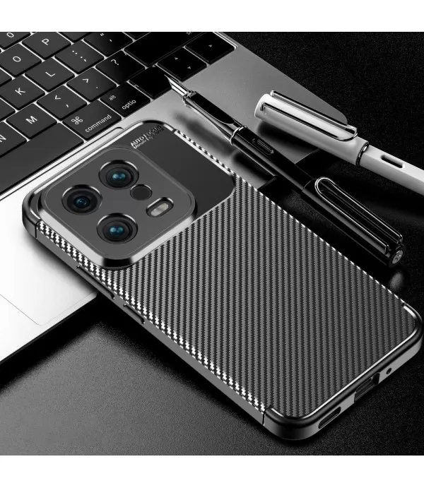 Carbon Fiber silikonska zaštitna maska Xiaomi 13 5G