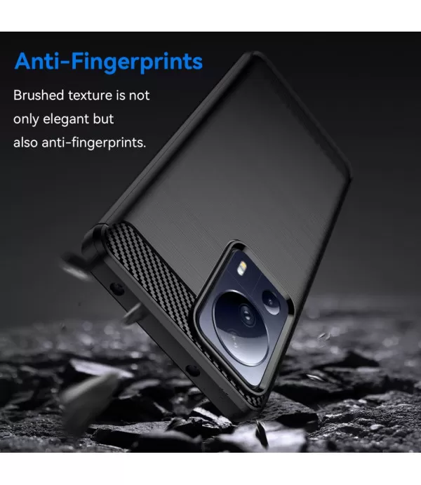 Carbon Brush silikonska zaštitna maska Xiaomi 13 Lite
