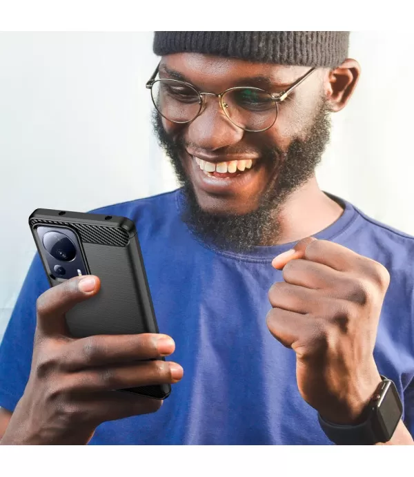 Carbon Brush silikonska zaštitna maska Xiaomi 13 Lite