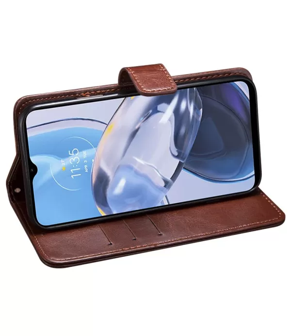 Crazy Horse preklopna torbica futrola Motorola Moto G53