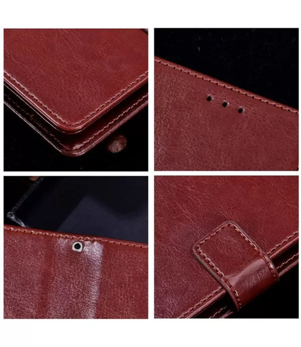 Crazy Horse preklopna torbica futrola Motorola Moto G53