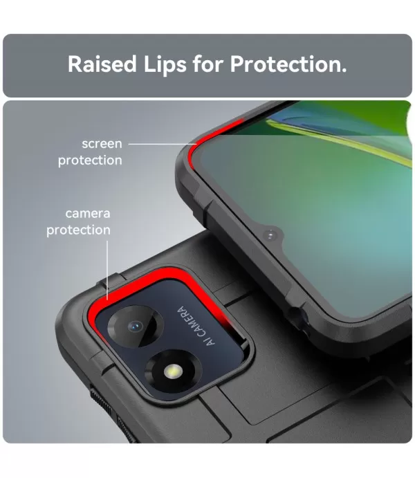 Rugged Shield silikonska zaštitna maskica Moto E13