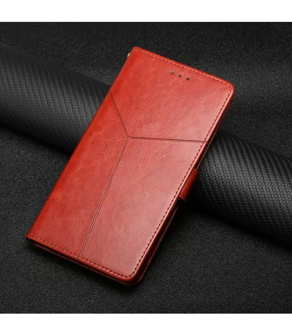 Crazy Horse prošivena preklopna torbica futrola Xiaomi 13 Lite 5G