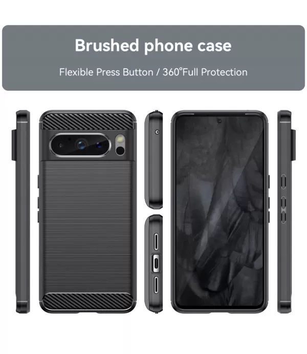 Carbon Brush TPU maskica za Google Pixel 8 Pro