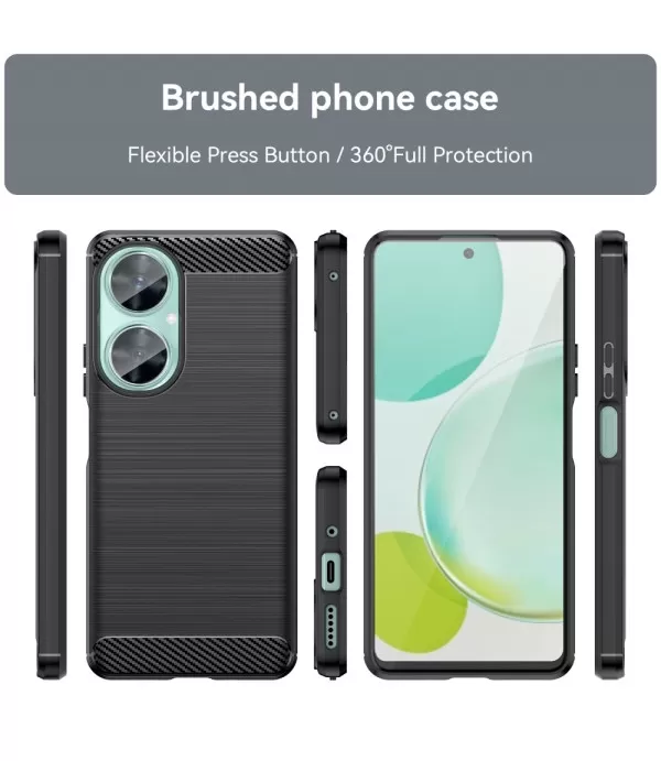 Carbon Brush silikonska zaštitna maskica Huawei Nova 11i