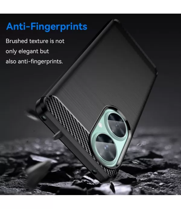 Carbon Brush silikonska zaštitna maskica Huawei Nova 11i