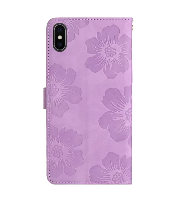 Cvijeće dizajn preklopna torbica futrola Apple iPhone XS