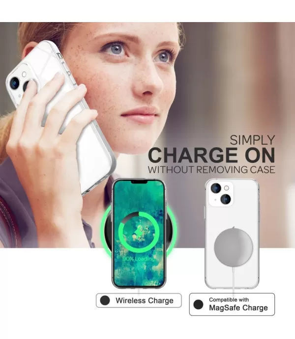 Prozirna silikonska zaštitna maska Apple iPhone 15 Plus